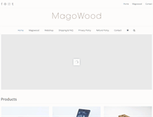 Tablet Screenshot of magowood.com
